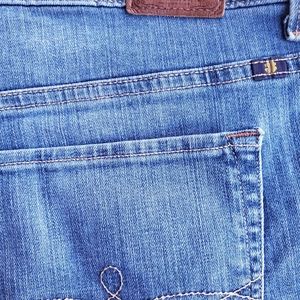 Plus Size Denim Shorts